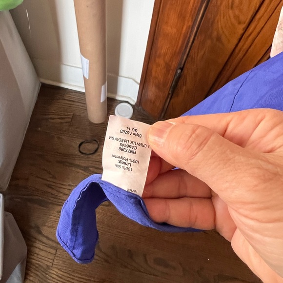 J.Crew Printed Floral Empire Waist Dress - Picture 6 of 8